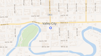 Map for Rudolf Square Apartments - Valley City, ND