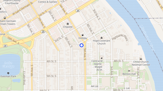 Map for Coborn Plaza - Saint Cloud, MN