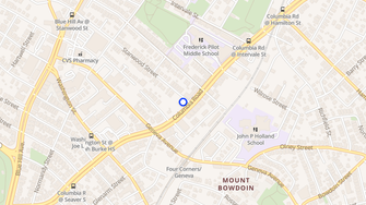 Map for Brunswick Holborn Apartments - Roxbury, MA