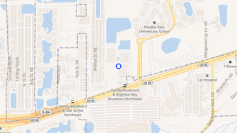 Map for Tortuga Pointe Apartments - Saint Petersburg, FL