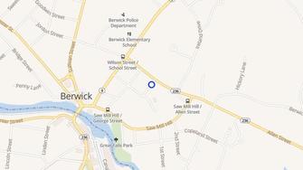 Map for Berwick Meadows - Berwick, ME