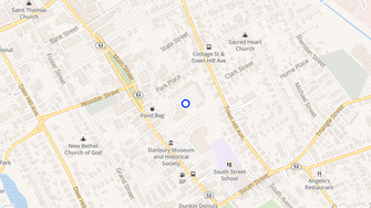 Map for Danbury Commons Apartments - Danbury, CT