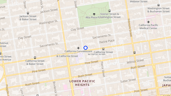Map for 2698 California Street - San Francisco, CA