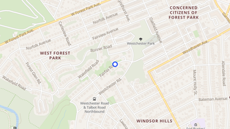 Map for Windsor Arms - Baltimore, MD
