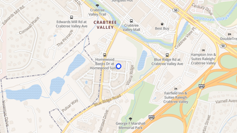 Map for Marq at Crabtree - Raleigh, NC