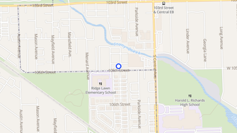 Map for 5640 West 105th Street - Oak Lawn, IL
