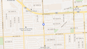 Map for 631 NE 161 Street - North Miami Beach, FL