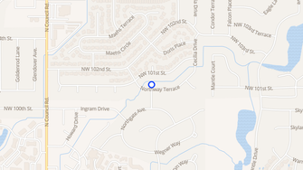Map for 7701 Northway Terrace - Oklahoma City, OK