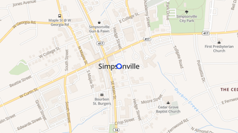 Map for Ballantyne Commons - Simpsonville - Simpsonville, SC