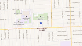 Map for Sunbelt Manor - Hollywood, FL
