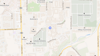 Map for Campus Heights - Flagstaff, AZ