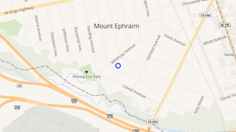 Map for Franklin Arms Apartments - Mount Ephraim, NJ