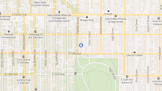 Map for Franklin Flats - Denver, CO