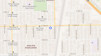 Map for 7901-11 S Dobson Ave - Chicago, IL