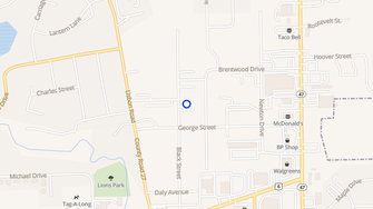 Map for Brentwood Apartments - Morris, IL
