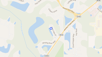 Map for 4401 Silver Falls Drive - Land O Lakes, FL