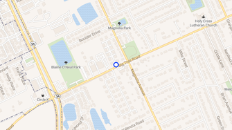 Map for Jemecy Oak Villas - South Daytona, FL