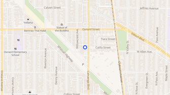 Map for 5903 Cahuenga Blvd - North Hollywood, CA