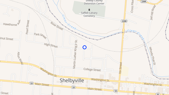 Map for Centrebrook Apartments - Shelbyville, KY