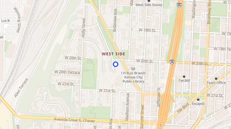 Map for Villa del Sol Apartments - Kansas City, MO