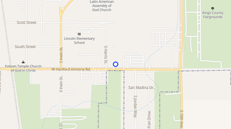 Map for La Casa Grande Apartments - Hanford, CA