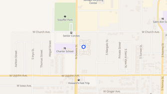 Map for Ridgecrest Senior Apartments - Ridgecrest, CA