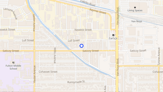 Map for Cecil Younger Apartments - Van Nuys, CA