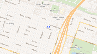 Map for 2711 E Street - Sacramento, CA