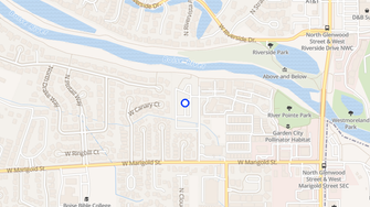 Map for River Pointe Premier - Boise, ID