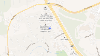 Map for Valley Drive Estates - Lexington Park, MD