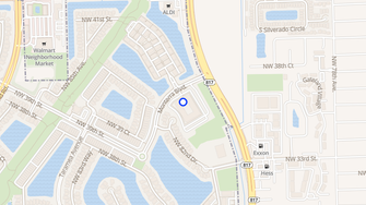 Map for The Residences at Monterra Commons - Cooper City, FL