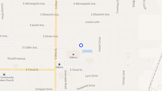Map for Willow Grove Apartments - Salina, KS