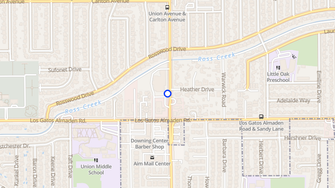 Map for Belmont Village Senior Living Los Gatos - San Jose, CA