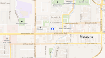 Map for Mesquite Trailer Park - Mesquite, NV