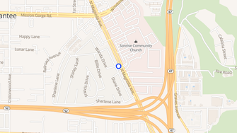 Map for Cameron's Mobile Estates - Santee, CA