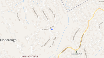 Map for 1175 San Raymundo - Hillsborough, CA