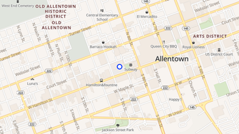 Map for Dream Grand Plaza - Allentown, PA