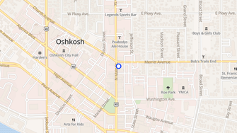 Map for Bent Block Apartments - Oshkosh, WI