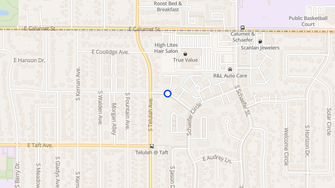 Map for Harding Street Apartments - Appleton, WI