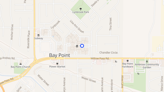 Map for Rivershore Apartments - Bay Point, CA