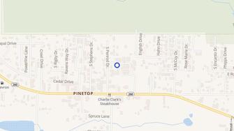 Map for Pinetop Hills - Pinetop, AZ