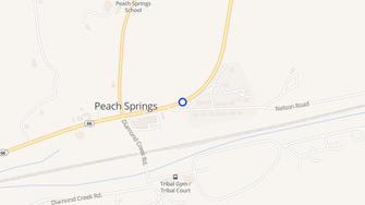 Map for Frontier Apartments - Peach Springs, AZ