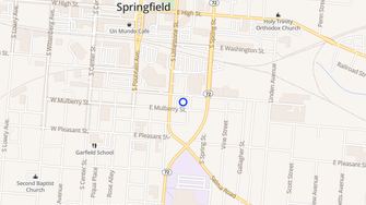 Map for Ice House Apartments - Springfield, OH