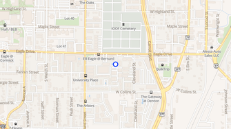 Map for Newport Apartments - Denton, TX