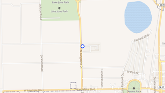 Map for Thornbury Apartments - Lake Placid, FL
