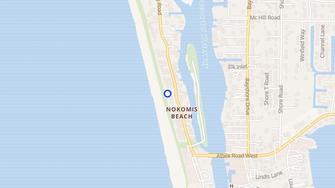 Map for Russell's Retreat - Nokomis, FL