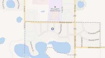 Map for New Horizon Apartments - Lake Wales, FL