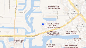 Map for Palm Harbor Apartments - Fort Myers, FL