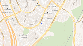 Map for Villas Antonio - Rancho Santa Margarita, CA