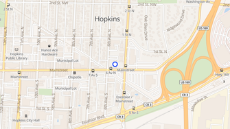 Map for Hopkins Park Plaza - Hopkins, MN